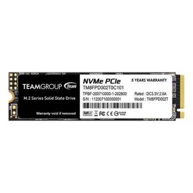 TEAM GROUP MP33 Pro 2TB PCIe Gen3 x4 NVMe M.2 SSD 2100/1700 MB/s TM8FPD002T0C101