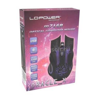 Mouse LC Power LC-M720BW - Fekete LC-M720BW Mouse LC Power LC-M720BW - Fekete LC-M720BW