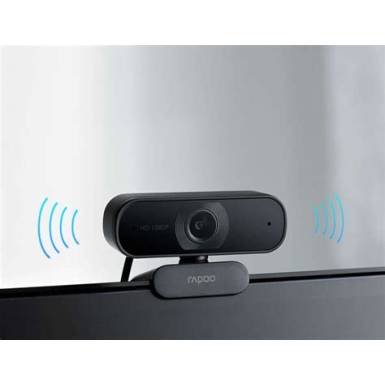 Rapoo "XW180" fekete webkamera 192417