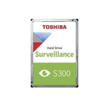 Toshiba Belső HDD 3.5" - S300 Surveillance 6TB (Bulk; Biztonságtechnikai rögzítőkbe; 128MB / 5400RPM) HDWT860UZSVA