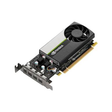 PNY NVIDIA VCNT1000-SB 4GB GDDR6 128bit, 2.5 TFLOPS, PCIE 4.x16, 4x mDP, LP sinle slot, 1 fan VCNT1000-SB
