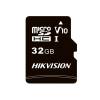 Hikvision MicroSD k&aacute;rtya - 32GB microSDHC&trade;, Class 10 and UHS-I, TLC ,V10 (R/W Speed 92/20 MB/s) HS-TF-C1(STD)/32G/AD