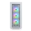 Thermaltake Divider 500 TG Snow ARGB táp nélküli ablakos ATX számítógépház fehér CA-1T4-00M6WN-01