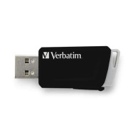 VERBATIM Pendrive, 32GB, USB 3.2, 80/25MB/sec, VERBATIM "Store n Click", fekete 49307
