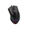 Rampage Egér Gamer - SMX-G72 GREEDY RGB (4800DPI, 8 gomb, makro, RGB LED, 1,7M kábel, fekete) PERRAMSMXG72GREEDY 33362