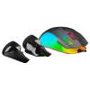 Rampage Egér Gamer - SMX-G38 CLAW (7200DPI, 8 gomb, makro, RGB LED, 1,8m harisnyázott kábel, fekete) PERRAMSMXR44CLAW 35497