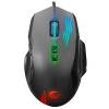 Rampage Egér Gamer - SMX-G38 CLAW (7200DPI, 8 gomb, makro, RGB LED, 1,8m harisnyázott kábel, fekete) PERRAMSMXR44CLAW 35497
