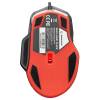 Rampage Egér Gamer - SMX-G38 CLAW (7200DPI, 8 gomb, makro, RGB LED, 1,8m harisnyázott kábel, fekete) PERRAMSMXR44CLAW 35497