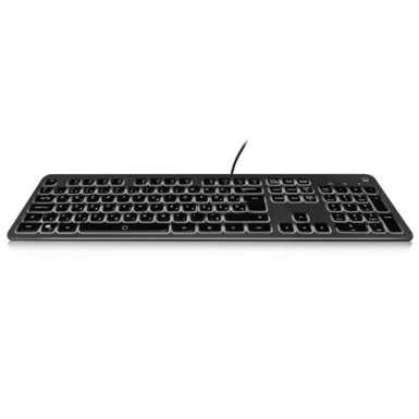 Ewent EW3267 Wired Keyboard with backlight Black HU EW3267
