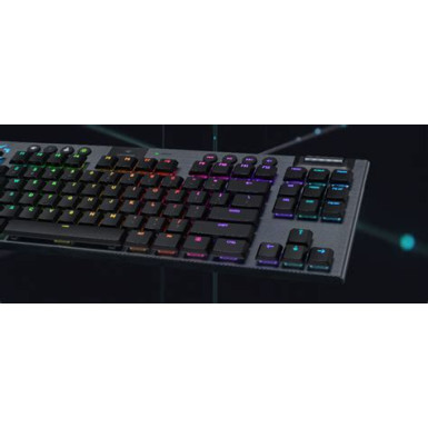 LOGITECH G915 TKL LightSpeed Wireless RGB Mechanical Gaming Keyboard Tactile Switch US INT 920-009503