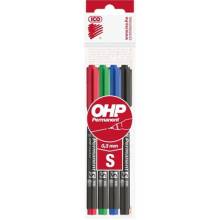 ICO OHP F 4db-os vegyes sz&iacute;nű 0,5mm permanent marker 9070024000