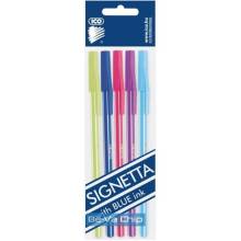 ICO Signetta Mix 0,7mm k&eacute;k tinta 5db sz&iacute;nes goly&oacute;sir&oacute;n 9020001060