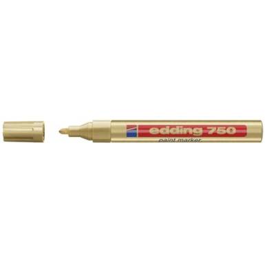 Edding 750 2-4mm arany lakkmarker 7580096018 Edding 750 2-4mm arany lakkmarker 7580096018