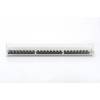DIGITUS CAT6A 24port 19" 1U kompakt szürke árnyékolt Patch Panel DN-91624S-EA