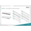 DIGITUS 1U előlap nélküli szürke optikai patch panel DN-96200-QL