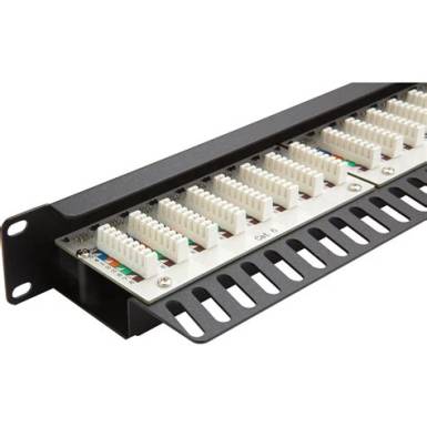 DIGITUS 1U 24x SC duplex sz&uuml;rke patch panel előlap DN-96202-QL