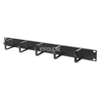 DIGITUS DN-97661 19" 1U f&eacute;sűs k&aacute;belrendező DN-97661