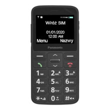 Panasonic KX-TU160EXB mobiltelefon fekete