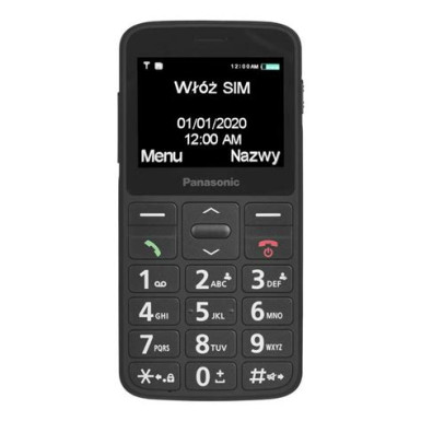 Panasonic KX-TU160EXB mobiltelefon fekete