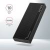 Axagon EEM2-GTR SuperSpeed+ USB-C - NVMe M.2 fekete h&aacute;z EEM2-GTR