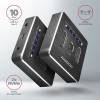 Axagon ADSA-M2C USB-C 3.2 M.2 fekete dual dokkoló állomás ADSA-M2C