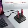 Axagon ADSA-M2C USB-C 3.2 M.2 fekete dual dokkoló állomás ADSA-M2C