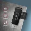 Axagon CRE-S2N Superspeed USB 3.2 Gen 1 Type-A, slim SD/microSD k&aacute;rtyaolvas&oacute; CRE-S2N