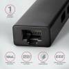 Axagon HMC-GL3A SuperSpeed USB3.2 Gen 1 C HUB + Gigabit LAN HMC-GL3A
