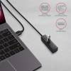 Axagon HUE-M1AL 4 portos USB3.2 Gen 1 mini HUB HUE-M1AL