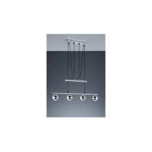 TRIO 328210406 Baloubet 4W 350lm 3100K kr&oacute;m f&uuml;ggesztett l&aacute;mpatest 328210406