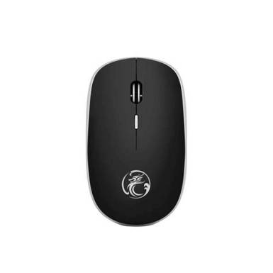 iMice G-1600 vezet&eacute;k n&eacute;lk&uuml;li csendes eg&eacute;r fekete