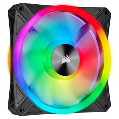 Corsair iCUE QL140 RGB 140mm PWM rendszerhűtő CO-9050099-WW Corsair iCUE QL140 RGB 140mm PWM rendszerhűtő CO-9050099-WW