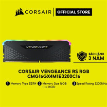 Corsair 16GB / 3200 Vengeance RGB RS DDR4 RAM CMG16GX4M1E3200C16