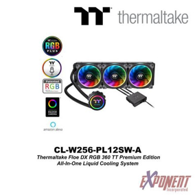 Thermaltake Floe DX RGB 280 TT Premium Edition CPU vízhűtés CL-W257-PL14SW-A