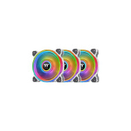 Thermaltake Riing Quad 14 RGB 140mm PWM rendszerhűtő (3db/csomag) - Fehér CL-F101-PL14SW-A