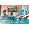 ASSMANN DisplayPort AOC Hybrid-fiber connection cable M/M 20m UHD 8K60Hz CE gold bl AK-340107-200-S