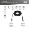 ASSMANN Connection Cable HDMI Hybrid Fiber Optic Premium HighSpeed Ethernet AOC 4K 60Hz UHD Type HDMI A/HDMI A M/M 20m AK-330125-200-S