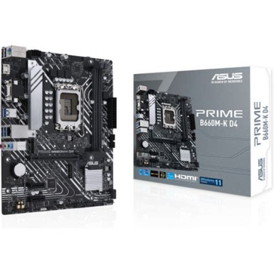 ASUS PRIME B660M-A D4 - Intel B660 / LGA 1700 / microATX
