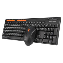 Meetion MT-4100 USB fekete wireless billentyűzet+egér HU MT-4100