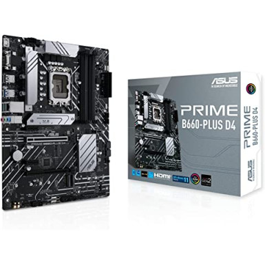 ASUS PRIME B660-PLUS D4 - Intel B660 / LGA 1700 / ATX