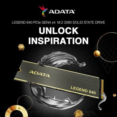 ADATA SSD M.2 2280 NVMe Gen4x4 512GB LEGEND 840 ALEG-840-512GCS