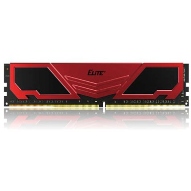 8GB 2666MHz DDR4 RAM Team Group Elite Plus fekete/piros CL19 (TPRD48G2666HC1901)