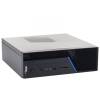 AKYGA SFF Case AK-202-01BK 2x USB 3.0 card reader MMC SD black w/o PSU AK-202-01BK