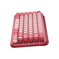 LOGITECH POP Keys Wireless Mechanical Keyboard With Emoji Keys - HEARTBREAKER ROSE INTNL (US) 920-010737