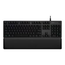 LOGITECH Billentyűzet - G513 Lightsync RGB Mechanikus Gaming Vezetékes (Tactile) GX Brown Carbon, US 920-009330