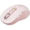 LOGITECH Egér - M650 Signature Vezeték Nélküli Optikai (Large), Rózsaszín 910-006237