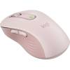 LOGITECH Egér - M650 Signature Vezeték Nélküli Optikai (Large), Rózsaszín 910-006237