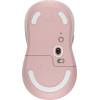 LOGITECH Egér - M650 Signature Vezeték Nélküli Optikai (Large), Rózsaszín 910-006237
