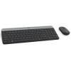 Logitech MK470 Slim Wireless Keyboard and Mouse Combo Black/Silver DE 920-009188