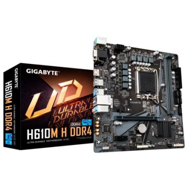 GIGABYTE H610M H DDR4 - Intel H610 / LGA 1700 / microATX